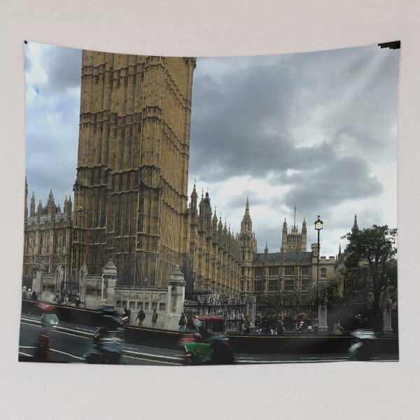 Item preview, London England - Big Ben - First Glimpse from Westminster Station designed and sold by missioncreek.