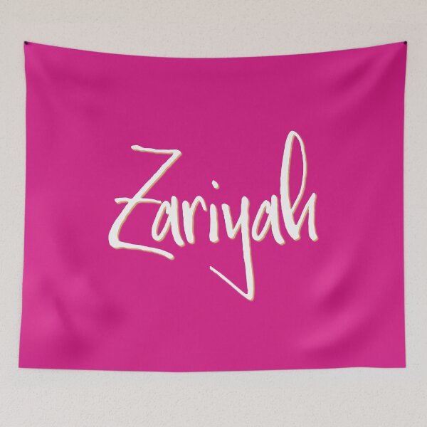Item preview, ZARIYAH personalized type design designed and sold by CharlottePlaceArt.