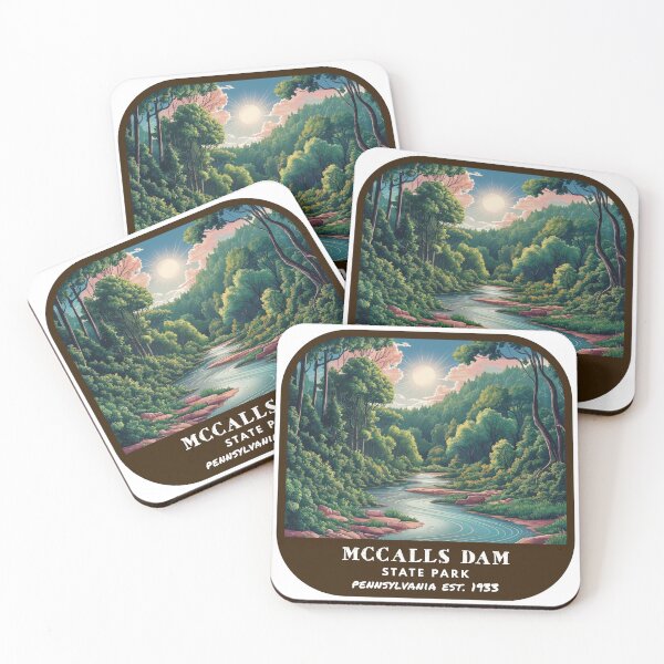 Item preview, McCalls Dam State Park (Pennsylvania) designed and sold by RabbitK.