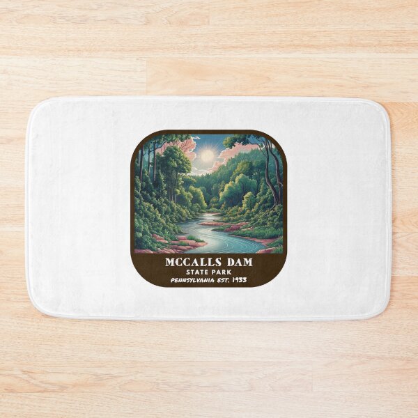 Item preview, McCalls Dam State Park (Pennsylvania) designed and sold by RabbitK.