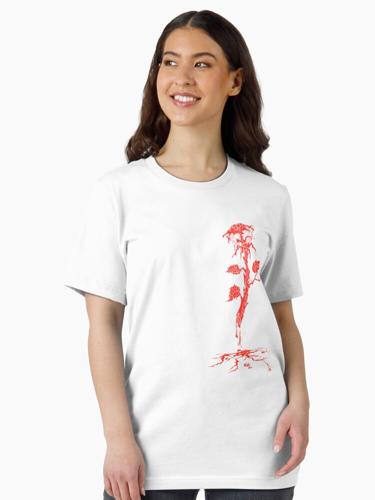 Thumbnail 2 of 7, Essential T-Shirt, Rose designed and sold by Anthropolog.