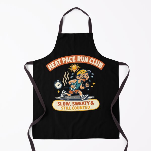 Item preview, Heat Pace Run Club Funny Summer Running Shirt designed and sold by Concrete Coffee Studio.