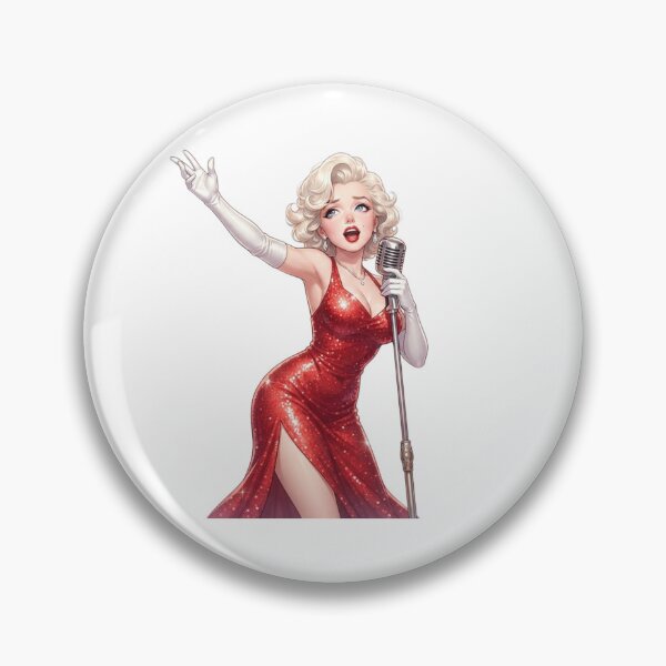 Item preview, Retro Glamour Monroe Style Graphic designed and sold by Nurzhik.
