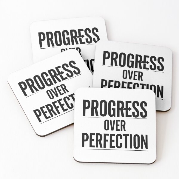 Item preview, Progress Over Perfection designed and sold by AurevionStudi0.
