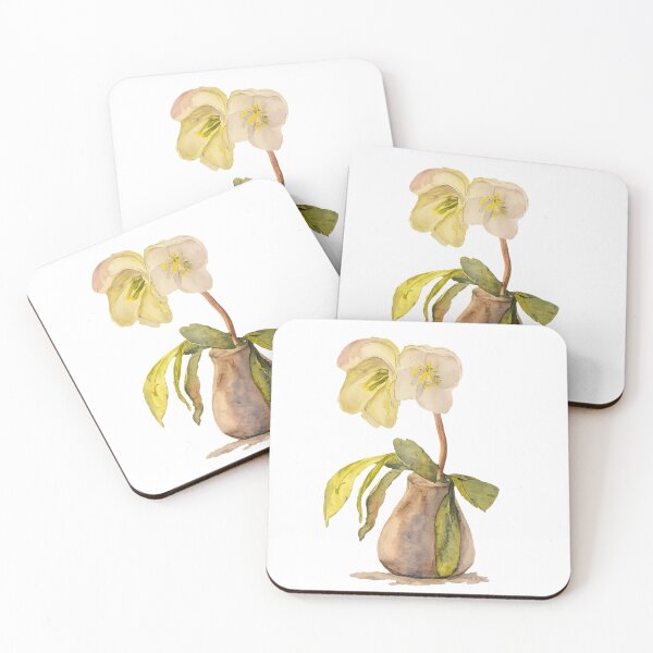 Item preview, Vintage Watercolor Flower in a Vase designed and sold by SKUGwear.