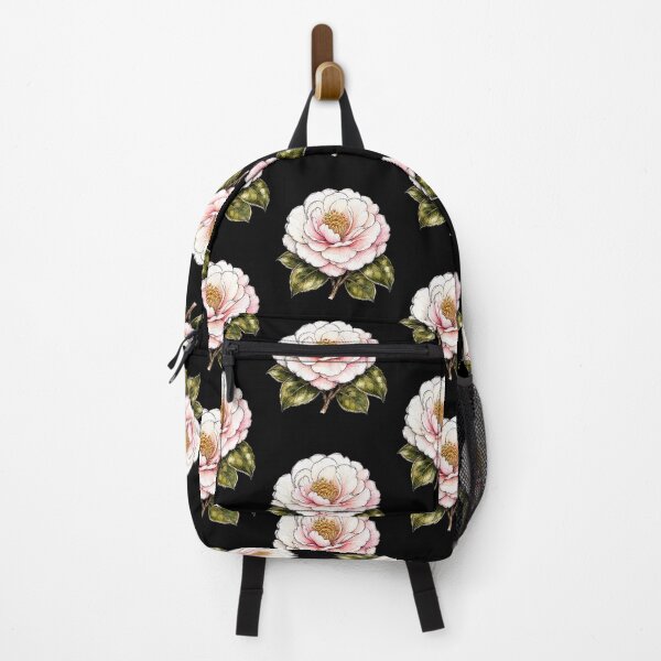 Item preview, Hand Drawn Camellia Watercolor Botanical Floral Illustration designed and sold by ColorSplash123.
