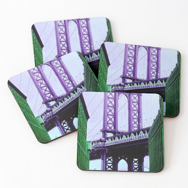 Item preview, Colorful architecture in Manhattan designed and sold by from Carbonizzo.