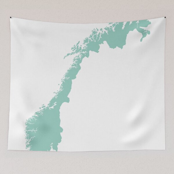 Item preview, Norway Love in Mint designed and sold by Maren Misner.