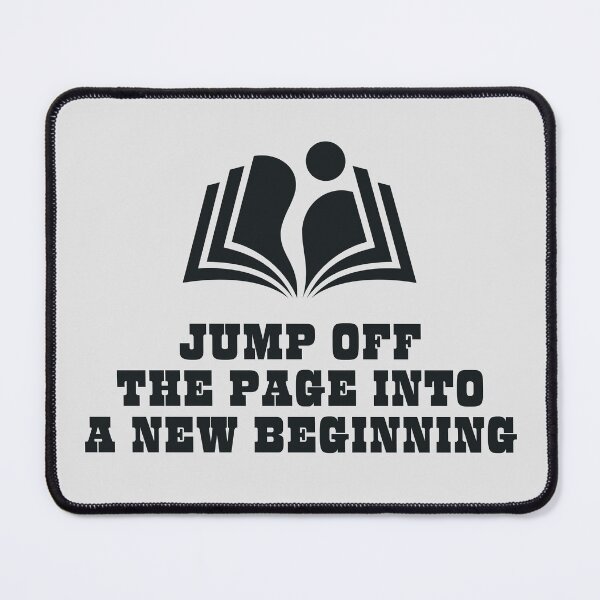 Item preview, Jump off the Page into a New Beginning. designed and sold by MPC-Mince-Pies.