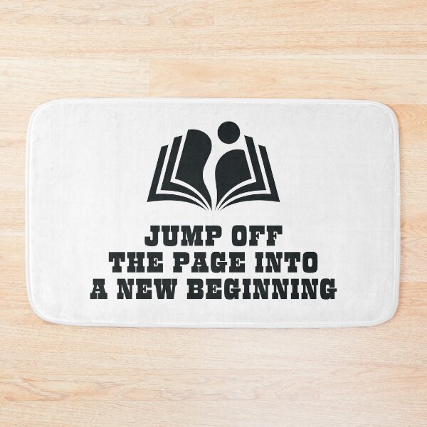 Item preview, Jump off the Page into a New Beginning. designed and sold by MPC-Mince-Pies.