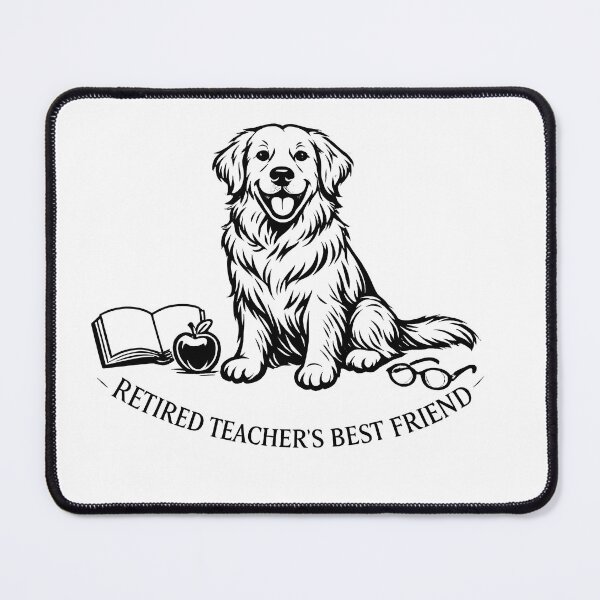 Item preview, Retired Teacher's Best Friend Golden Retriever Retirement Gift T-Shirt designed and sold by Sahil Randhawa.
