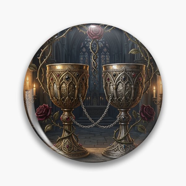Item preview, Two of Chalices - Two Cards designed and sold by Studio77-Gothic.