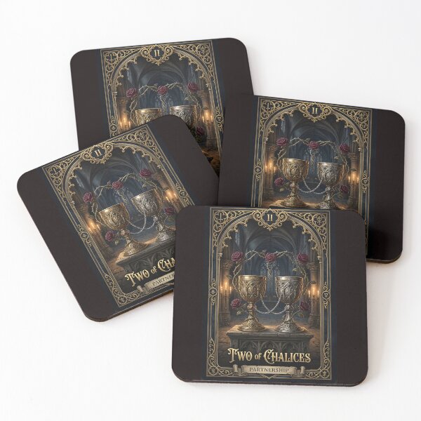 Item preview, Two of Chalices - Two Cards designed and sold by Studio77-Gothic.