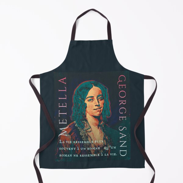 Item preview, Copy of George Sand quote: Dans les jours orageux de la jeunesse, on s'imagine que la solitude est le grand refuge contre les atteintes, le grand remède aux blessures du combat; designed and sold by artbleed.