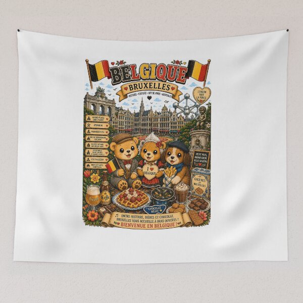Item preview, Belgium Brussels – History, Beers and Chocolate designed and sold by Cifi64.