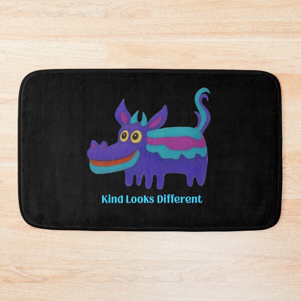 Item preview, Kind Looks Different - Cute Whimsical Crocodile Monster designed and sold by PatykArt.