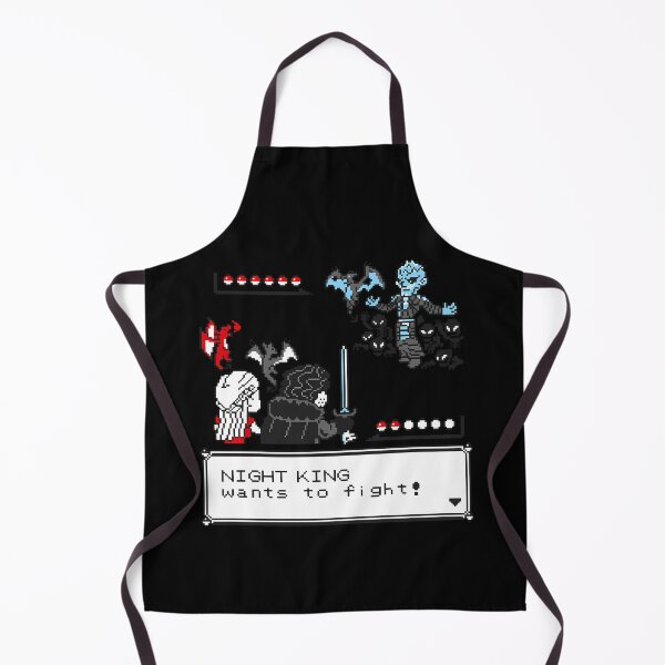 Item preview, Night King Wants To Fight Pixel Video Game Parody Battle designed and sold by Jalil07.