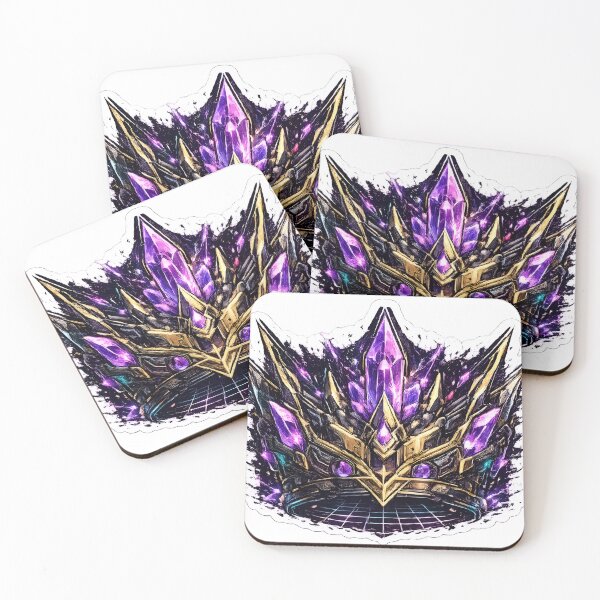 Item preview, Mecha Sovereign Crown with Hyper Saturated Purple Crystals designed and sold by RiteshCenter .