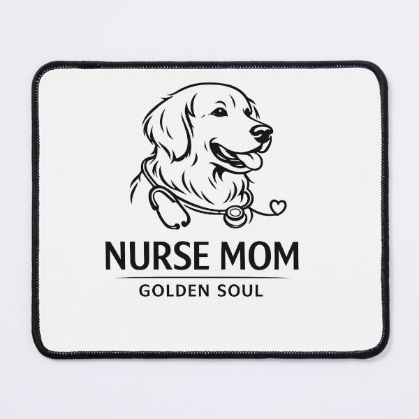 Item preview, Nurse Mom Golden Soul Golden Retriever Nurse Gift T-Shirt designed and sold by Sahil Randhawa.