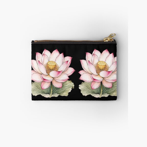 Item preview, Hand Drawn Lotus Watercolor Botanical Floral Illustration designed and sold by ColorSplash123.