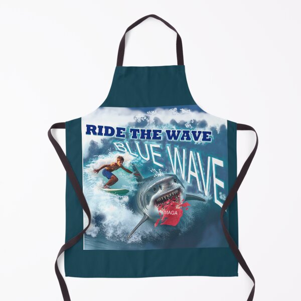 Item preview, Blue Wave Shark designed and sold by cringe0015.