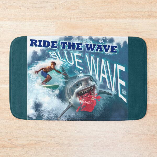 Item preview, Blue Wave Shark  designed and sold by cringe0015.