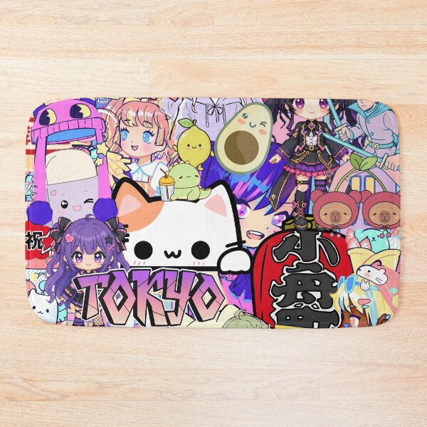 Item preview, Harajuku Kawaii Anime Sticker Bomb Collage Tokyo Streetwear designed and sold by Side By Side Studio.