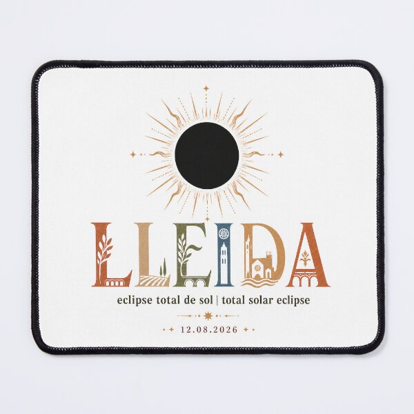 Item preview, Lleida Total Solar Eclipse 2026 designed and sold by Beyond Destinations.