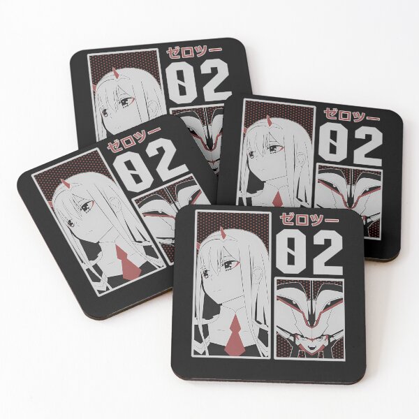 Item preview, Zero Two Anime Character 02 Number designed and sold by joylandfun.