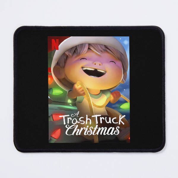 Item preview, Happy Boy Christmas Lights Trash Truck designed and sold by joylandfun.