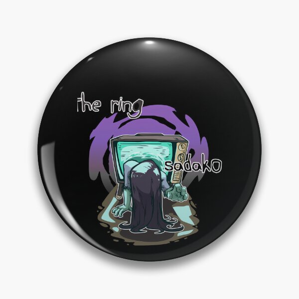 Item preview, Ring Sadako Horror Character Crawling Out of TV designed and sold by mouchtarikMU.