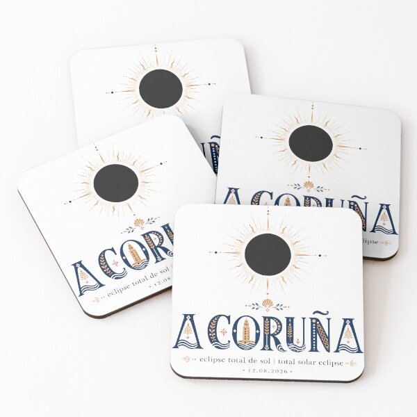 Item preview, A Coruña Total Solar Eclipse designed and sold by Beyond Destinations.