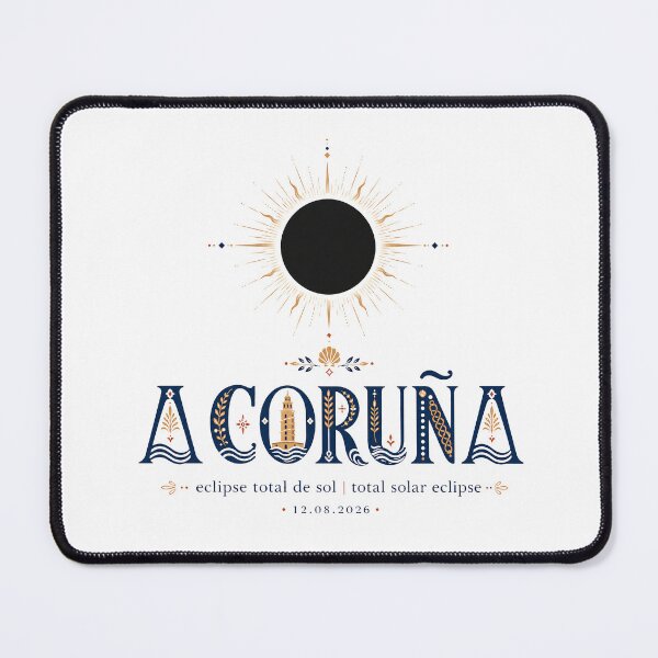 Item preview, A Coruña Total Solar Eclipse designed and sold by Beyond Destinations.
