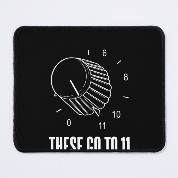Item preview, These Go To 11 Volume Knob Music Parody designed and sold by mouchtarikMU.