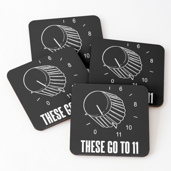 Item preview, These Go To 11 Volume Knob Music Parody designed and sold by mouchtarikMU.