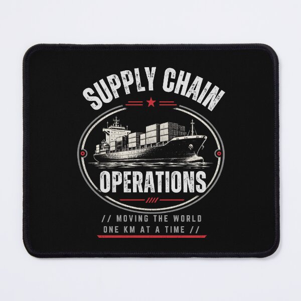 Item preview, Retro Vintage Supply Chain Operations Heavy Cargo Logistic designed and sold by RexNoise.