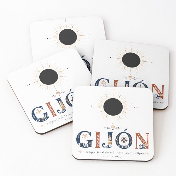 Item preview, Gijón Total Solar Eclipse 2026 designed and sold by Beyond Destinations.