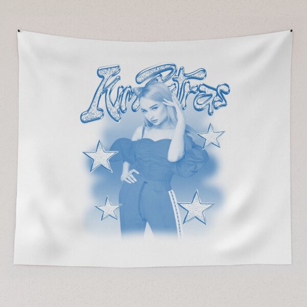 Item preview, Blue Background Singer Woman designed and sold by DeadTired666.