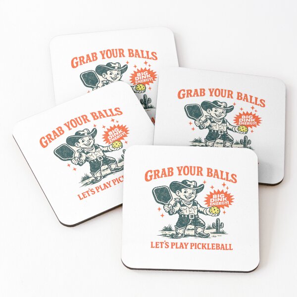 Item preview, Grab your balls-Pickleball Retro designed and sold by eckstromvan.