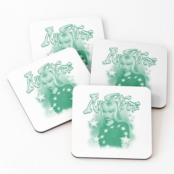 Item preview, Green Background Synth Pop Singer designed and sold by DeadTired666.