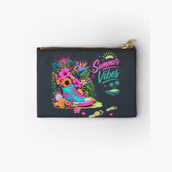 Item preview, Summer Vibes Bloom – Tropical Sneaker Paradise designed and sold by Aimetoi.
