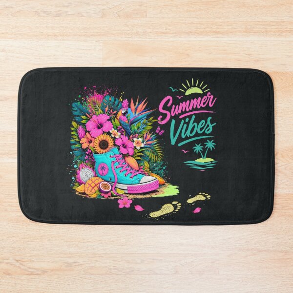 Item preview, Summer Vibes Bloom – Tropical Sneaker Paradise designed and sold by Aimetoi.
