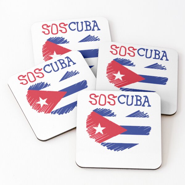 Item preview, Scribbled Heart Shape Textured With Cuba National Flag designed and sold by zeusdigitalarts.
