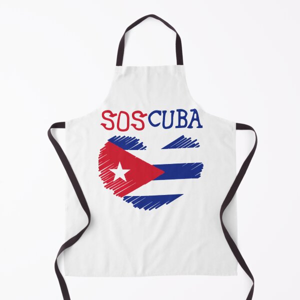 Item preview, Scribbled Heart Shape Textured With Cuba National Flag designed and sold by zeusdigitalarts.