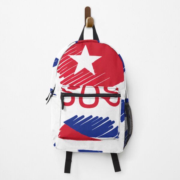 Item preview, Scribbled Heart Shape Textured With Cuba National Flag designed and sold by zeusdigitalarts.