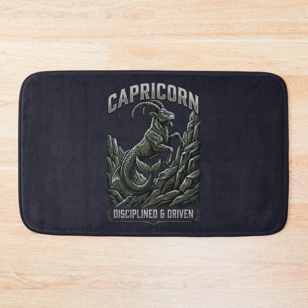 Item preview, Capricorn Daily Horoscope Zodiac Sign | Disciplined & Driven Sea Goat | Capricorn Astrology Gift | Celestial Zodiac Art designed and sold by Bhaskar Digital Art.