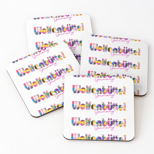 Item preview, Wolfenbüttel, Germany, Vibrant Abstract City Typography Art designed and sold by Wanderful-roads.
