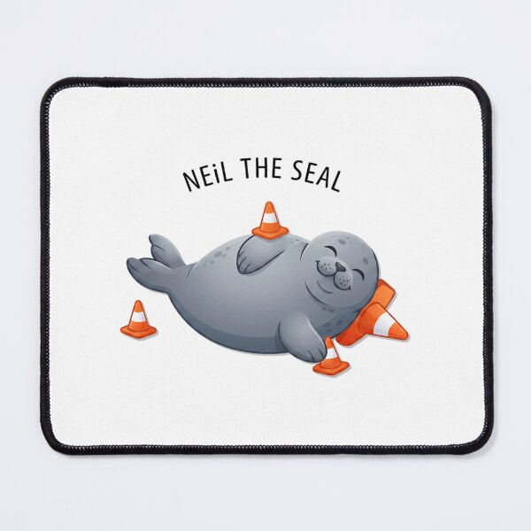 Item preview, Cute Neil The Seal designed and sold by mathydapeci.
