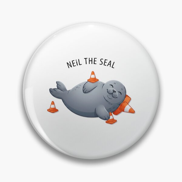 Item preview, Cute Neil The Seal designed and sold by mathydapeci.