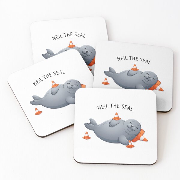 Item preview, Cute Neil The Seal designed and sold by mathydapeci.